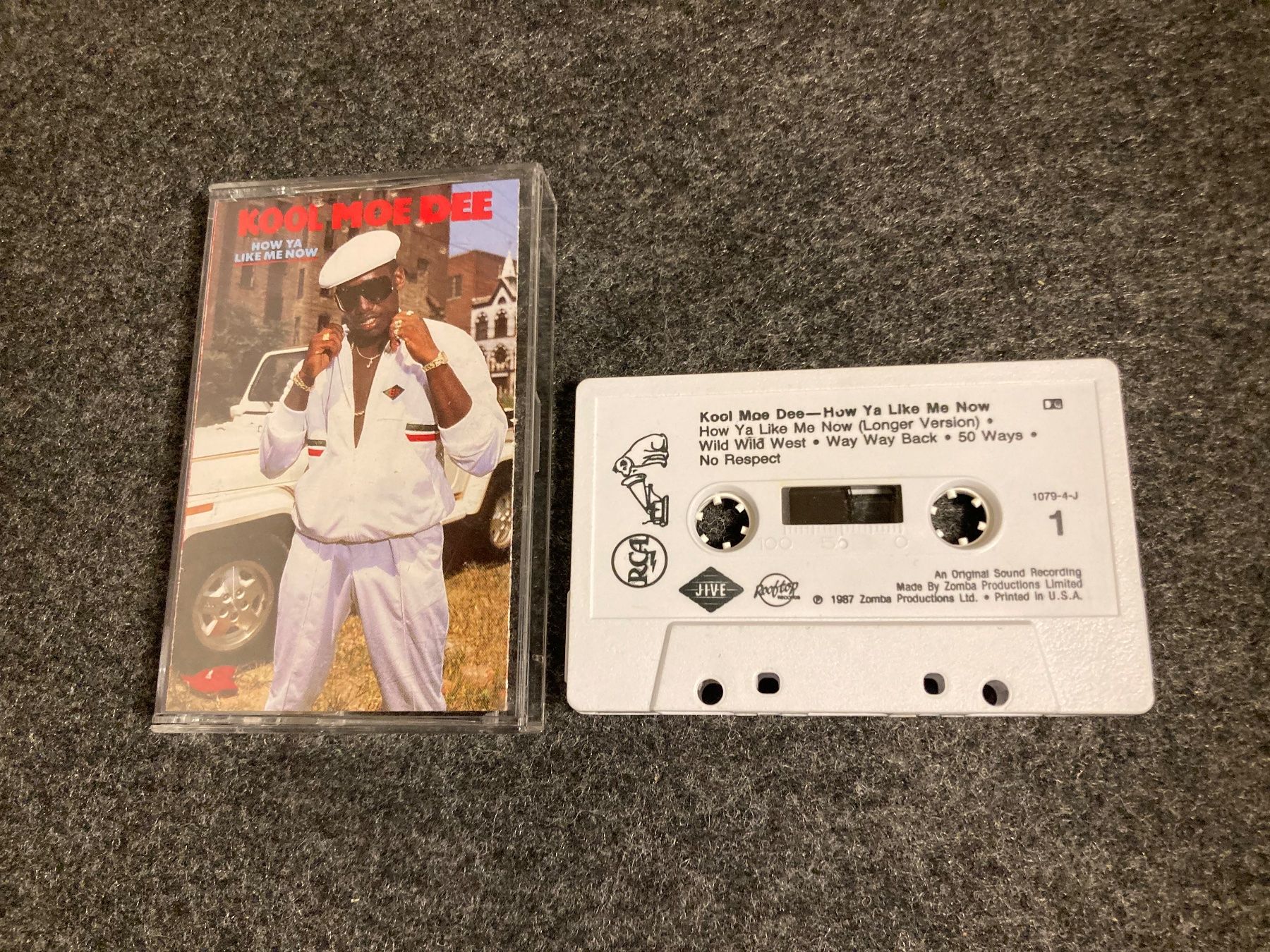 Musicassette: Kool Moe Dee - How Ya Like Me Now (MC) – Usato da Fribourg venduto da Karushi 3
