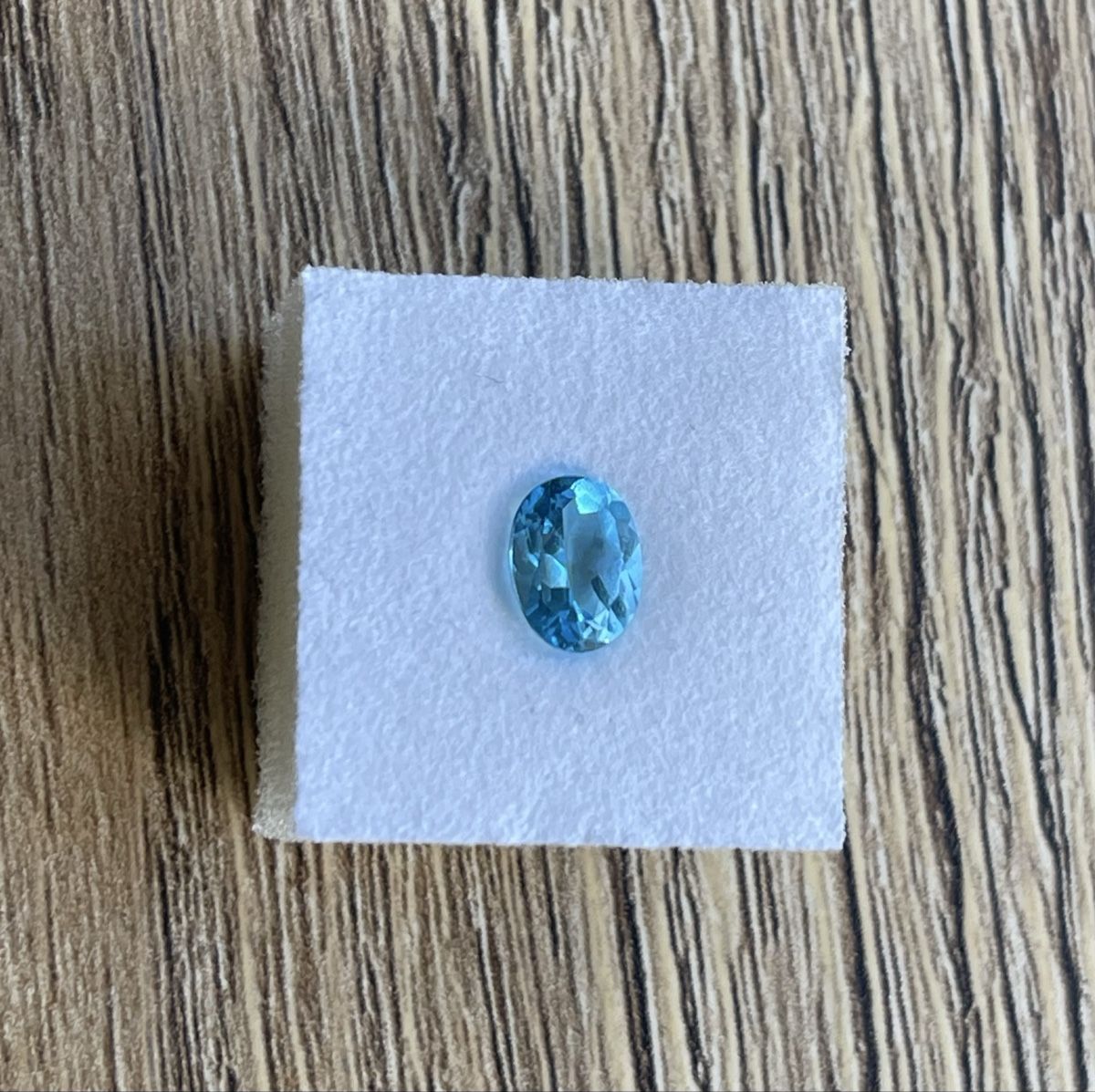 Pietre preziose: Topas Schmuckstein 1.51ct hellblau – Nuovo (secondo la descrizione) da Schwarzenburg venduto da sephiroth80
