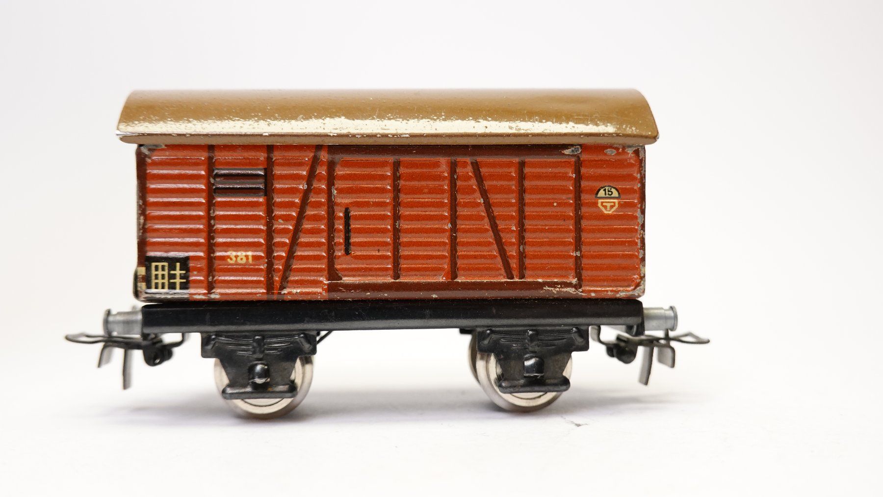 Märklin Modelleisenbahnen: SLG<- | e4 Märklin 800 381 DR Güterwagen braun – Gebraucht aus Thun von evinka_gmbh 1