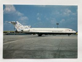 Postcard Boeing B-727-200 British Airways