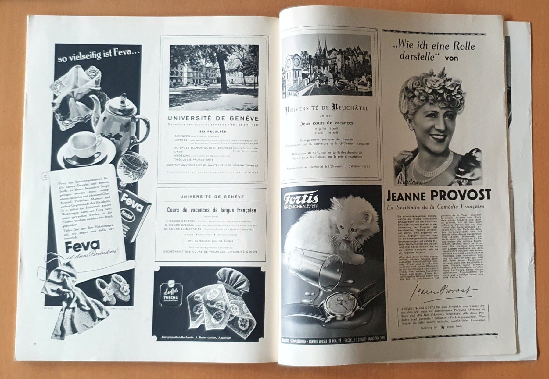 Zeitschriften & Magazine: Zeitschrift 1943 - Die Stadt Basel – Gebraucht aus Kreuzlingen von Rschweiz1 7