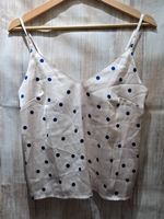 🎉 ASOS Camisole Satin-Top - XS - mit Polka Dots