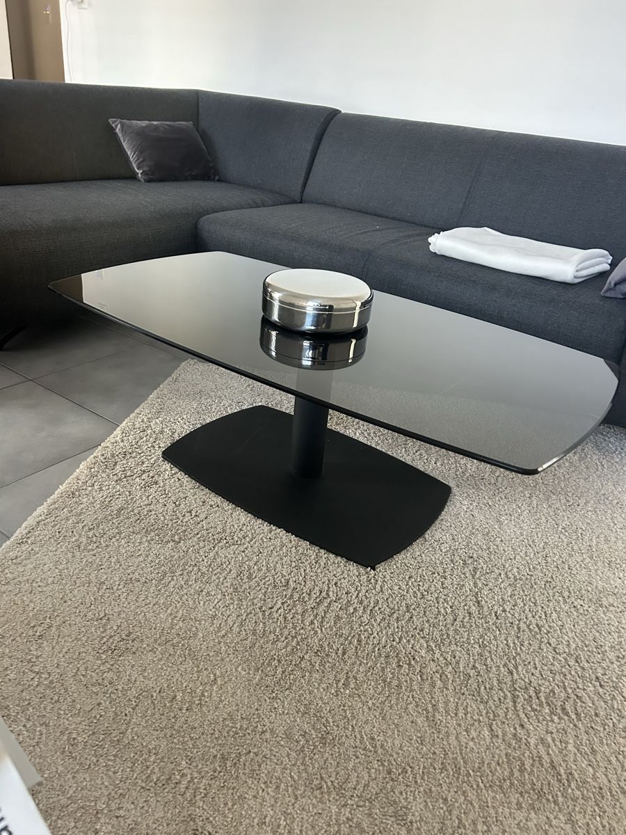 Pfister Tavoli: Eleganter Sofatisch Couchtisch Anthrazit Tisch – Usato da Zürich venduto da tea_dd6k
