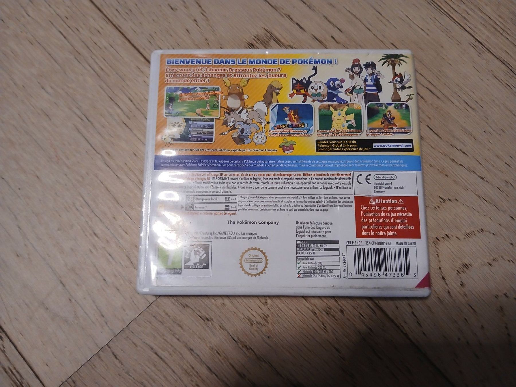Spiele: Pokemon Soleil – Gebraucht aus Monthey von Micro-ondesGame 1