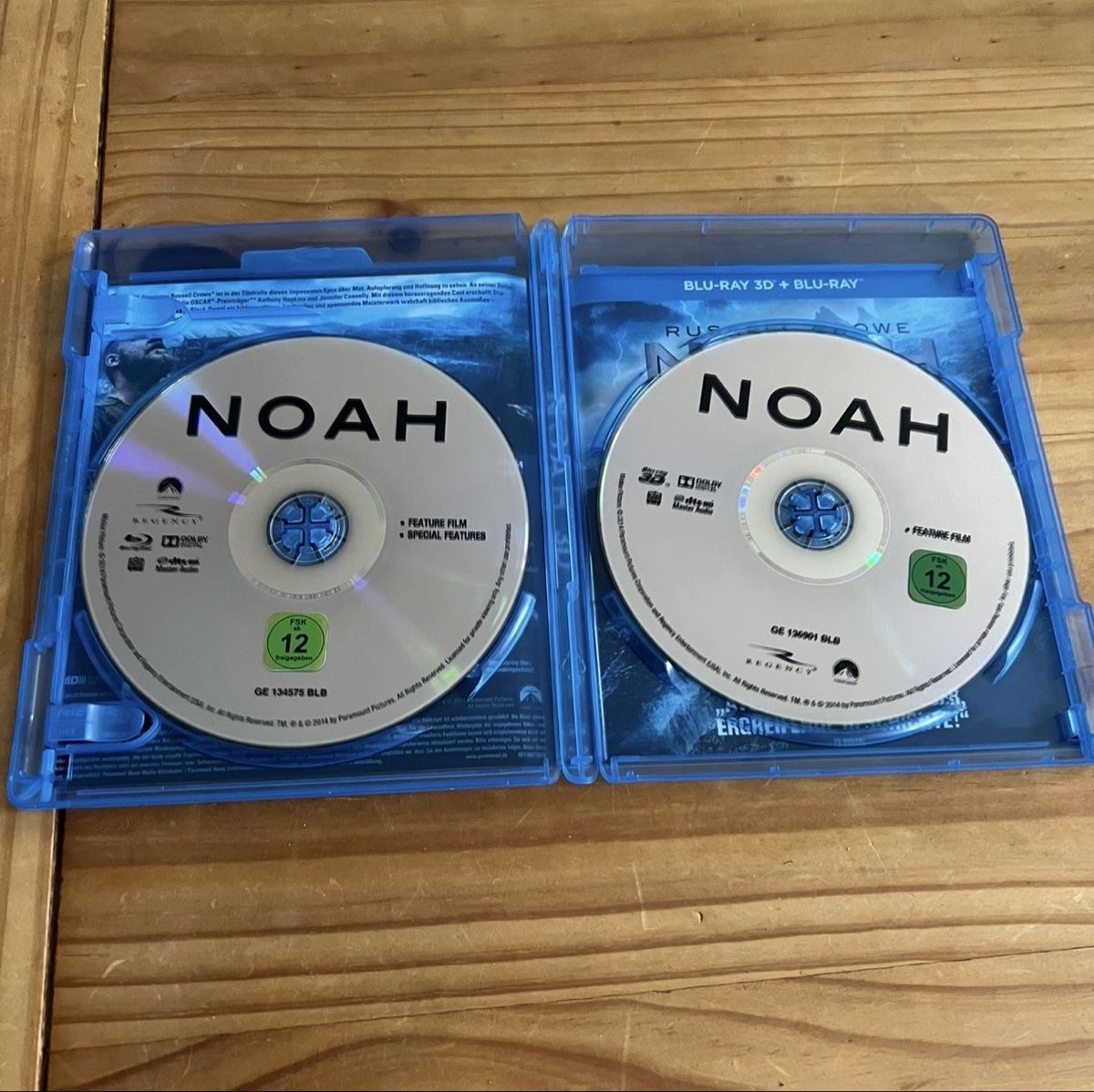 Tutti i DVDs: BR  Noah 2D/3D in Top Zustand – Nuovo (secondo la descrizione) da Kallnach venduto da sta_sy57 2
