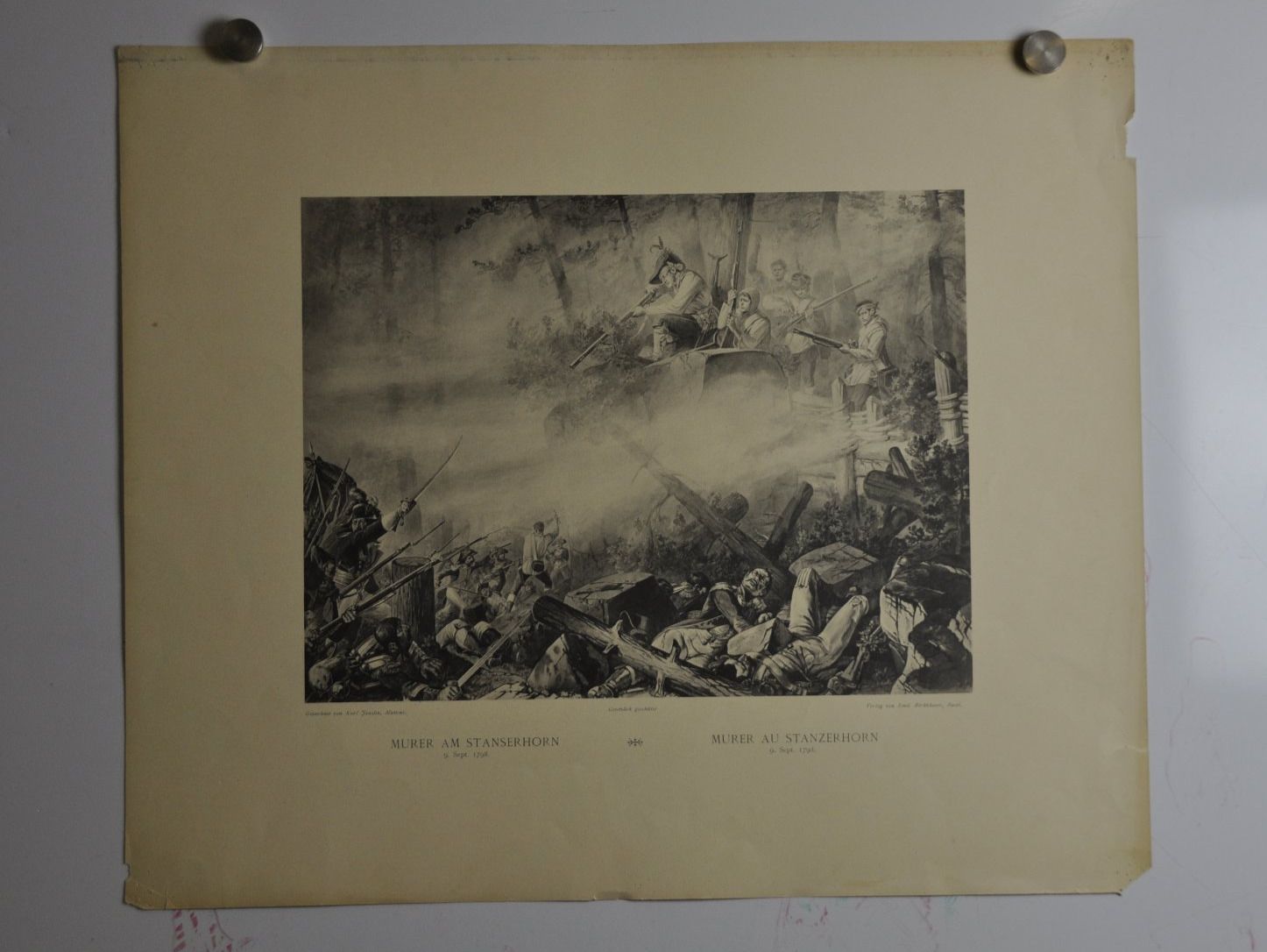 Foto & Immagini: Murer am Stanserhorn  v. Karl Jauslin – Usato da Härkingen venduto da sammelbecken 1