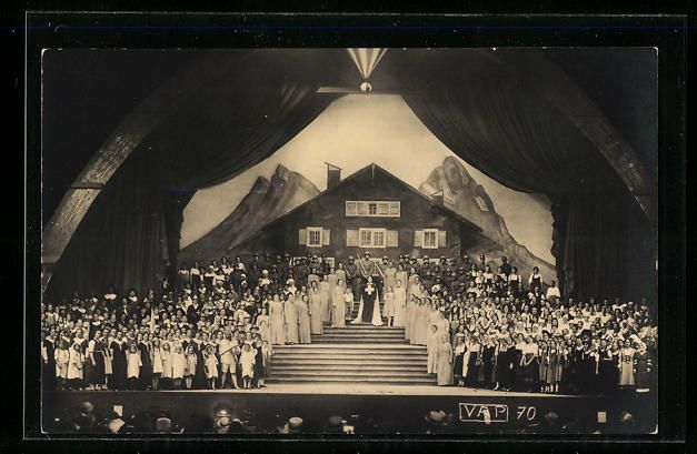 Cartoline postali: Aarau, Eidgen. Schützenfest 1924, Schlu – Usato da Berlin venduto da bartko-reher