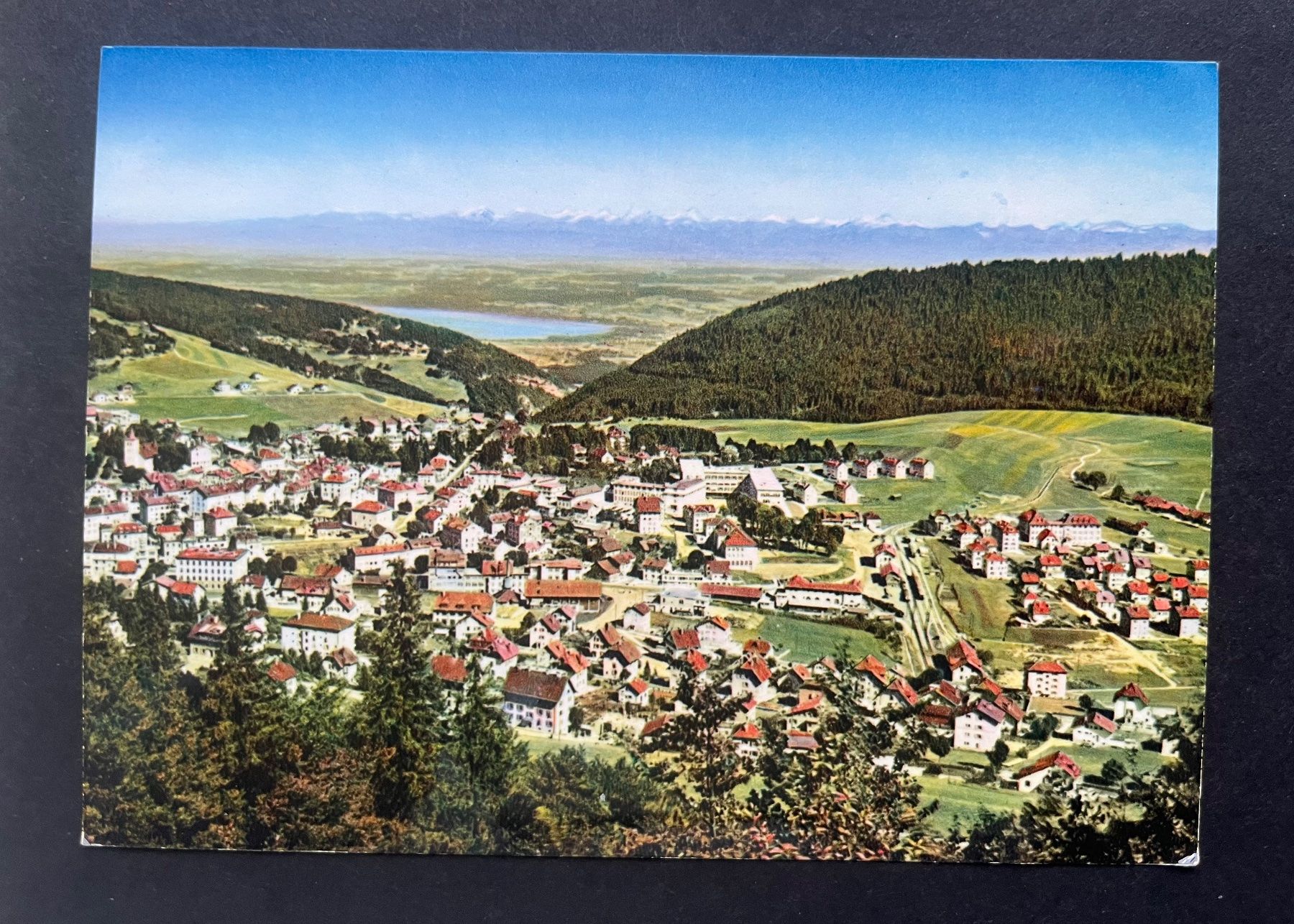 Ansichtskarten: Sainte-Crolx et les Alpes, ca. 1970 – Gebraucht aus Ostermundigen von DaxKarten-75