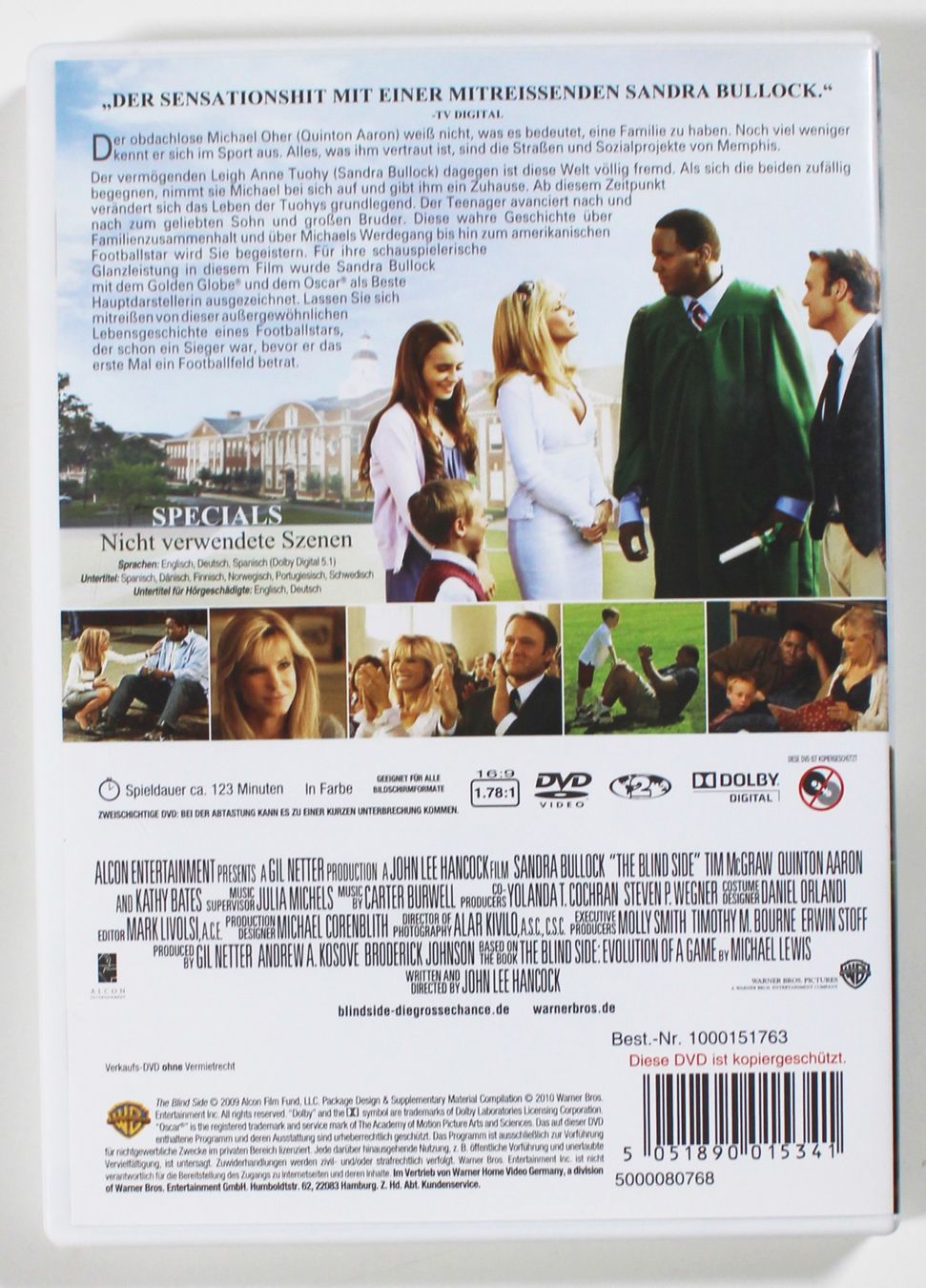 Tutti i DVDs: DVD BLIND SIDE - DIE GROSSE CHANCE Sandra Bullock – Usato da Brüttisellen venduto da Collector-Corner 2