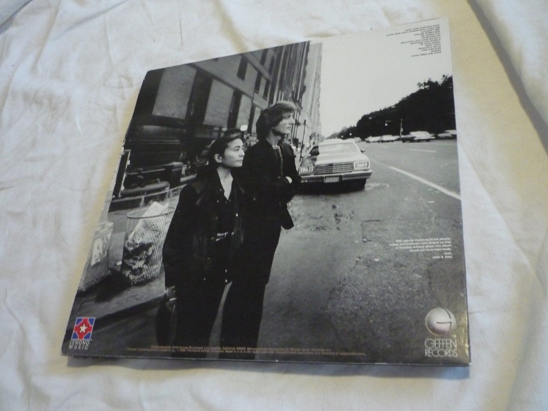 Dischi in vinile: Lp John Lennon Yoko Ono - double fantasy – Usato da Beringen venduto da Flatretriever 1