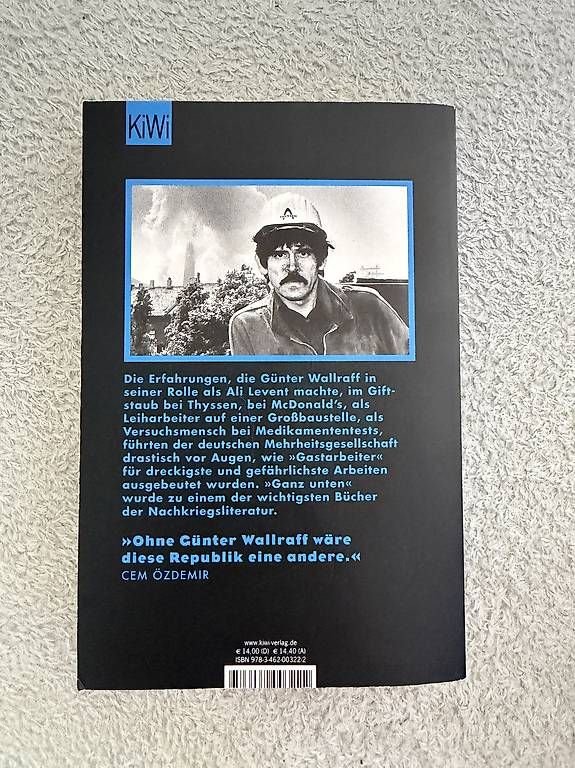 Libri: Ganz unten  Günter Wallraff – Usato da Zürich venduto da lej_7lbp 1