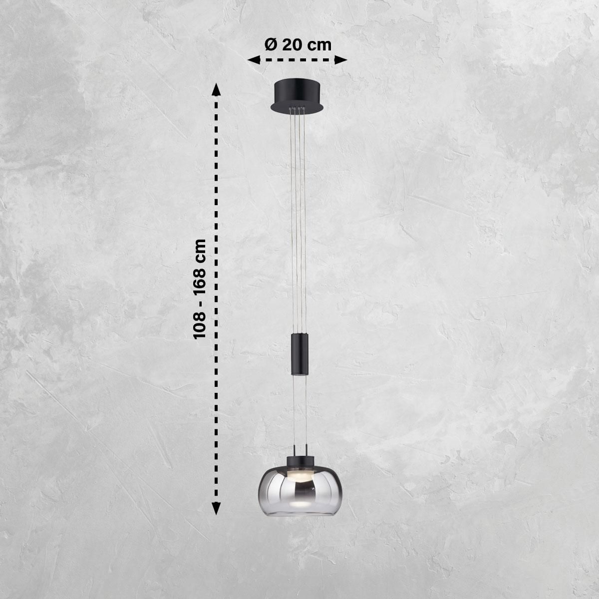 Lampadari & plafoniere: LED Pendelleuchte, 22 cm Ø, 2700 Lumen – Nuovo (secondo la descrizione) da Kreuzlingen venduto da Smart-Light 2