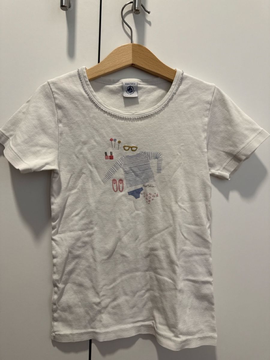 Petit Bateau Biancheria intima: Mädchenhemd von Petit Bateau, Gr. 10 J. – Usato da Horw venduto da Edith1981