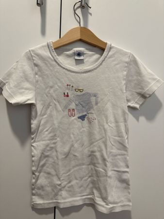 Mädchenhemd von Petit Bateau, Gr. 10 J.