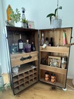 Hausbar Koffer Vintage Design neuwertiger Zustand