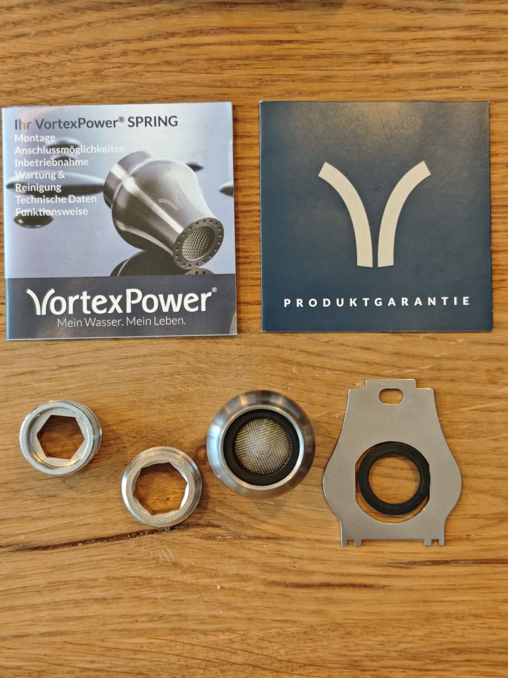 Sanitär: VortexPower SPRING Starter Set, Wasserwirbler, ungebraucht – Neu (gemäss Beschreibung) aus Erlinsbach von impuls02