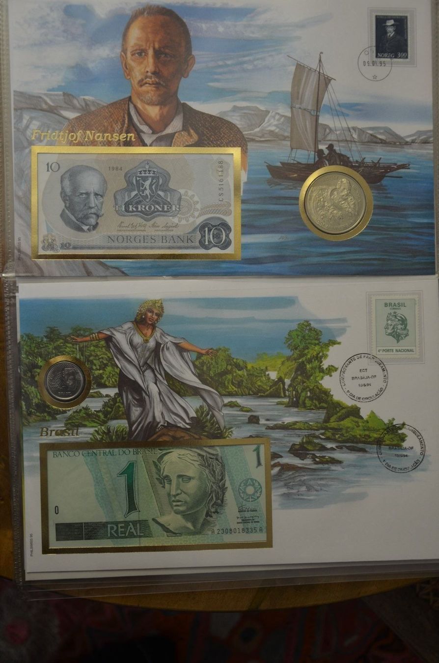 Banconote: 11 Banknotenbriefe mit Münzen – Nuovo (secondo la descrizione) da Wetzikon ZH venduto da bausie 3