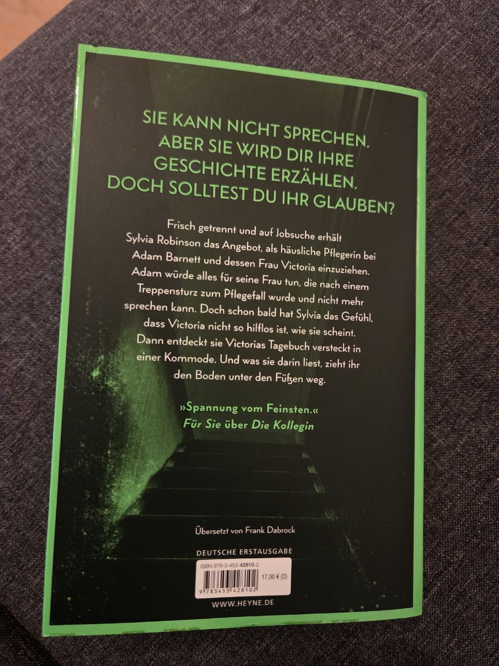 Libri: Thriller von Freida McFadden: Die Ehefrau – Usato da Winterthur venduto da trst 1