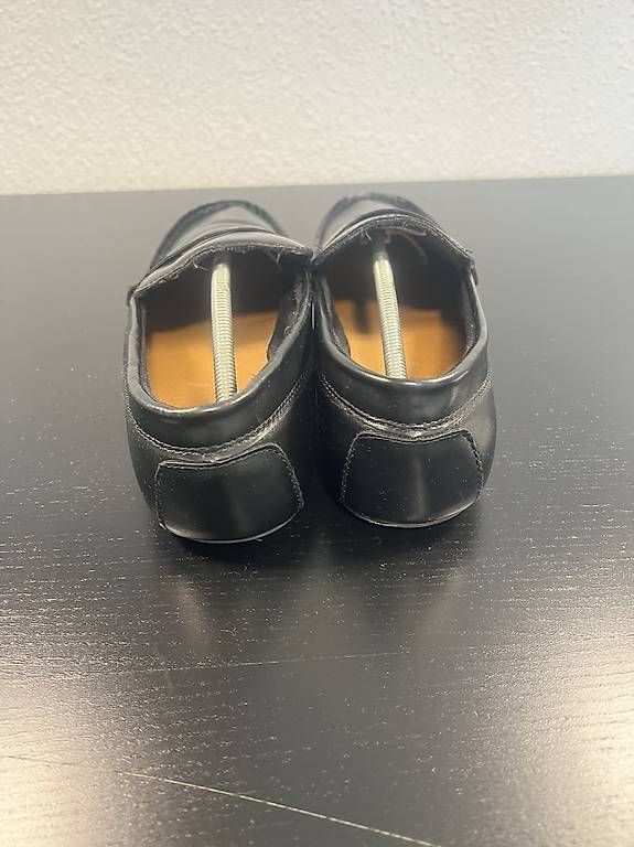 Scarpe da uomo: Schwarze Ledermokassins Schuhe Gr. 43 – Usato da Au SG venduto da ali_j87n 2