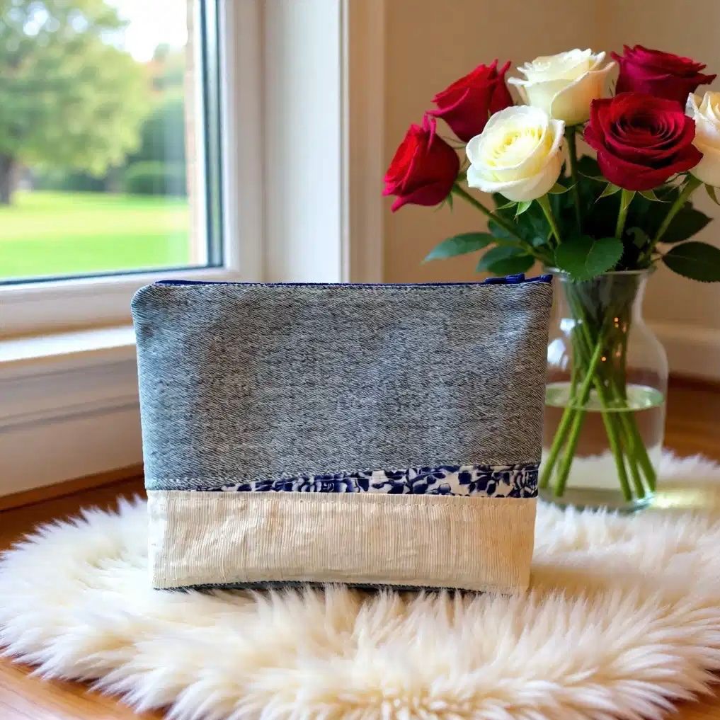 Custodie per cosmetici: Moderne Patchwork - Kosmetiktasche - Handmade - Neu! – Nuovo e nell'imballaggio originale da Vals venduto da ABA-Atelier 1