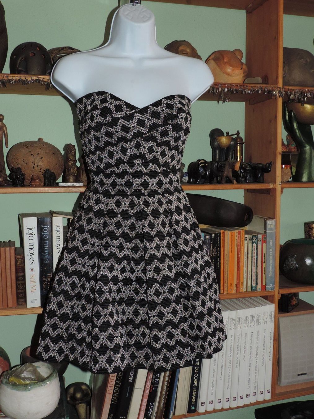 Vestiti: jolie robe bustier noir et blanche – Usato da Genève venduto da Axelle333 3