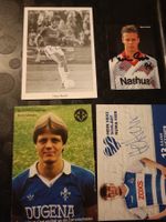 Bundesliga - 4 signierte Autogrammkarten - Set B6