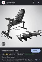 Sportstech Hantelbank BRT500
