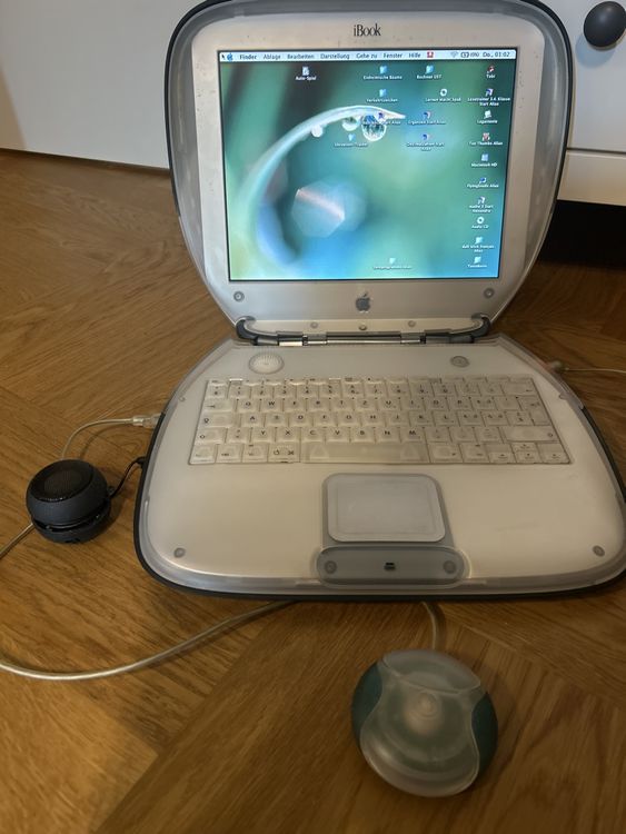 iBook G3 Clamshell - Modell M2453 mit Zubehör… last chance (Gebraucht ...