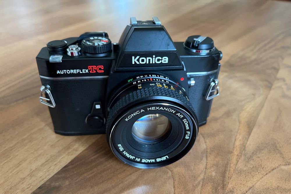 Appareil photo argentique konica autoreflex TC avec zoom - Photo, audio & vidéo