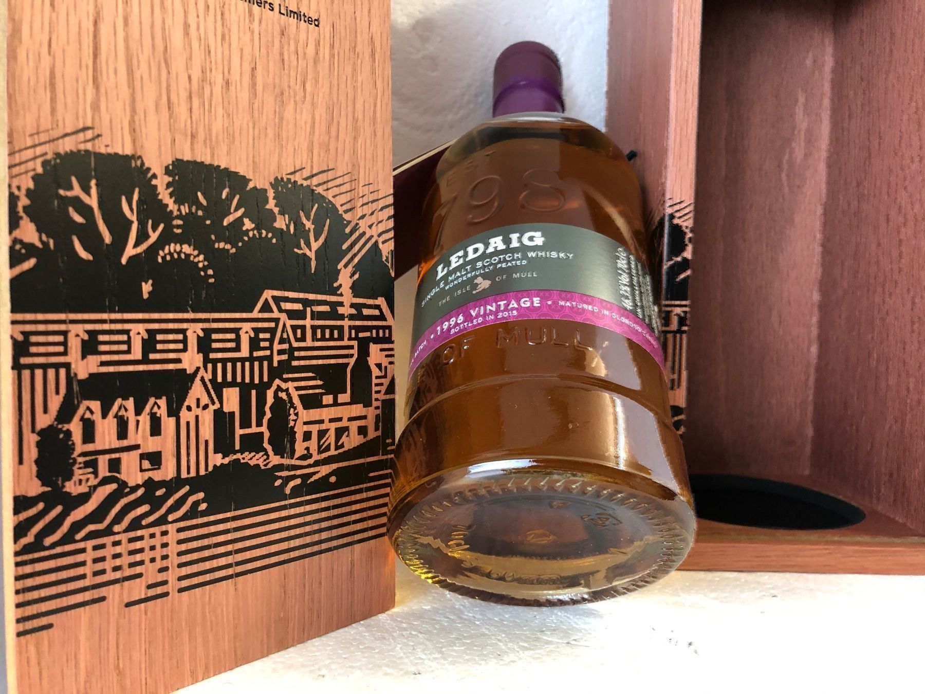 Spirituosen: 1 Flasche Ledaig 1996 Oloroso Casks 46,3%... – Neu und originalverpackt aus Wöschnau von Vinsale 5