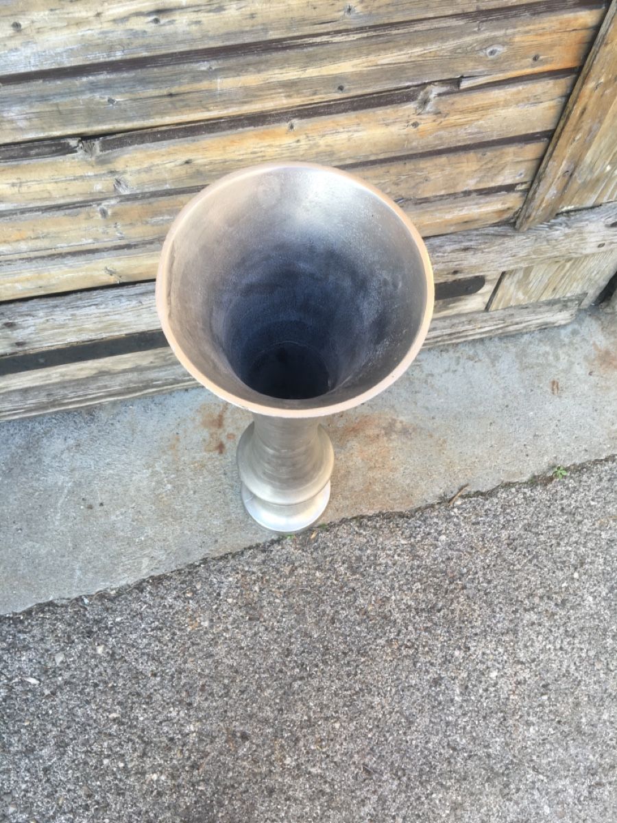 Vasi & Recipienti: Vintage Metall Vase Einzigartiges Design! – Usato da Laufen venduto da Twingi33 1
