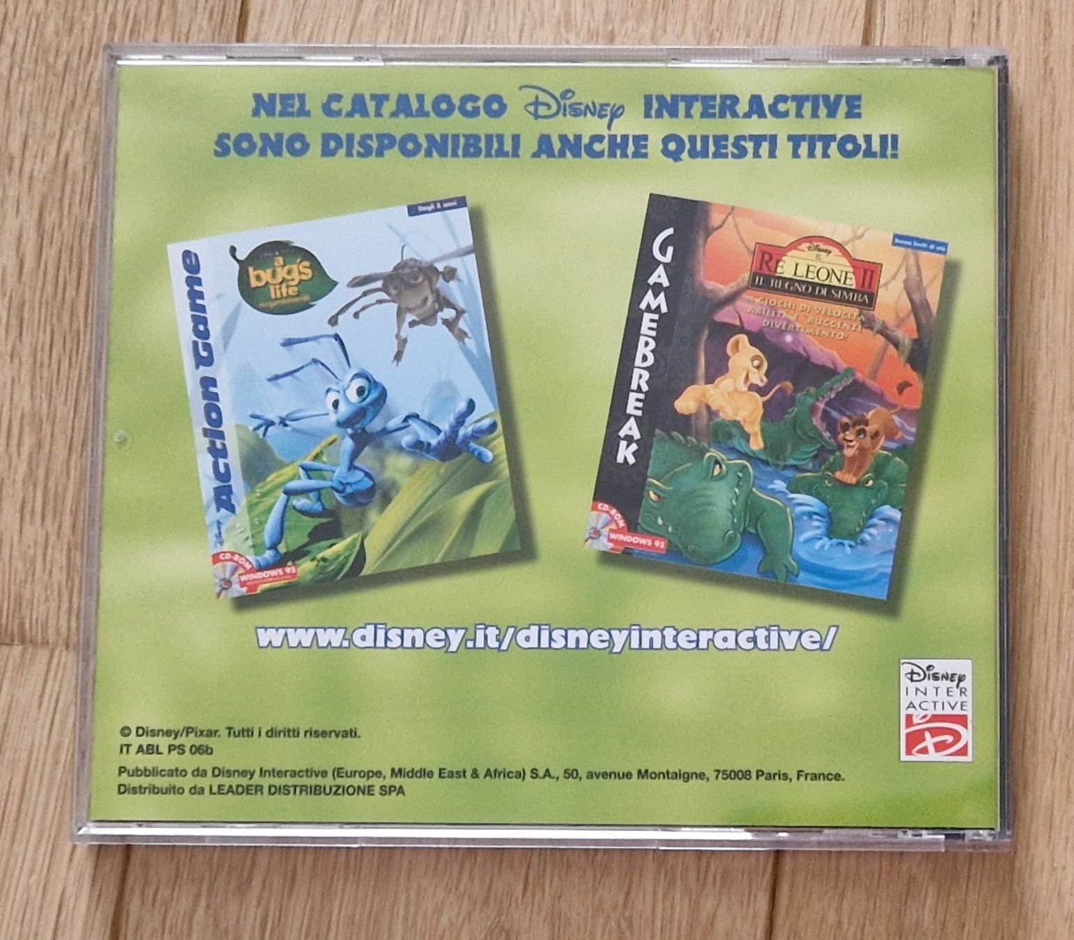 Giochi: A Bug's Life Studio Grafico CD-ROM, Italiano – Usato da Gordola venduto da lul_g86d 1