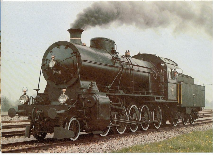 Cartoline postali: SBB C 5/6 2978 – Usato da Frauenfeld venduto da POML