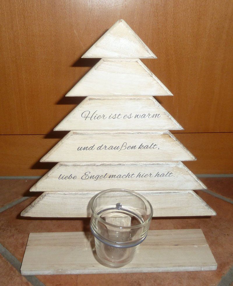 Kerzenständer: Kerzenständer / Teelicht / Weihnachtsbaum – Gebraucht aus Ruggell von Btt