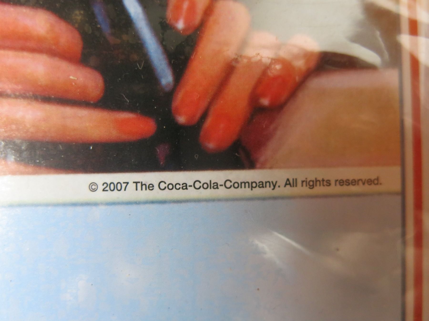 Coca-Cola Schilder: Blechschild Coca Cola mit ewigem Kalender, ca. 20 x 40 cm – Neu und originalverpackt aus Sissach von kaupa 2