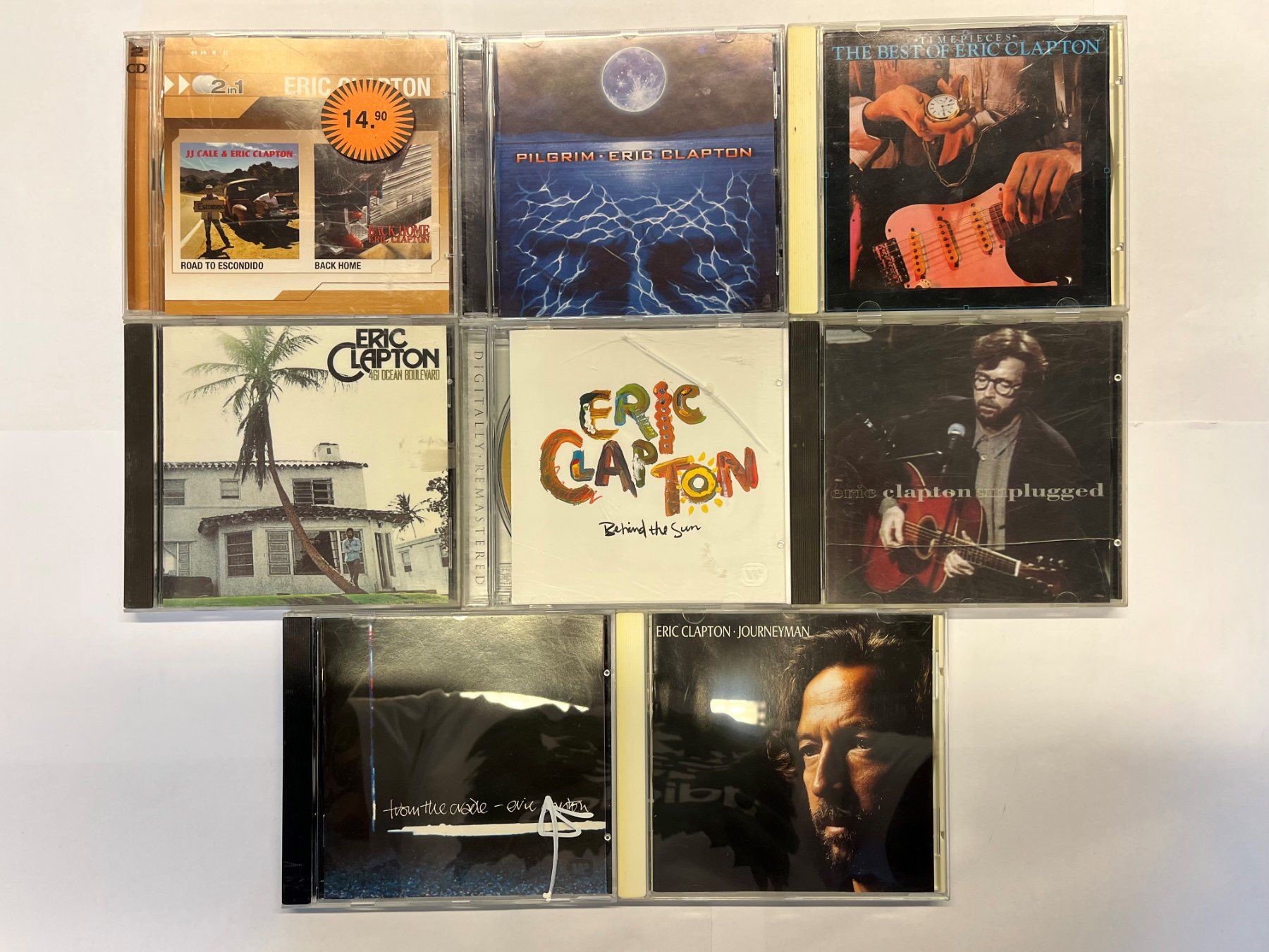 CD: CD Sammlung Eric Clapton 9 Stück – Usato da Basel venduto da andipfandi