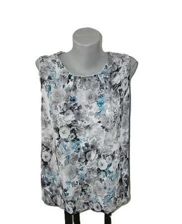 geblümtes buntes Top ca. Gr. M / L Boho