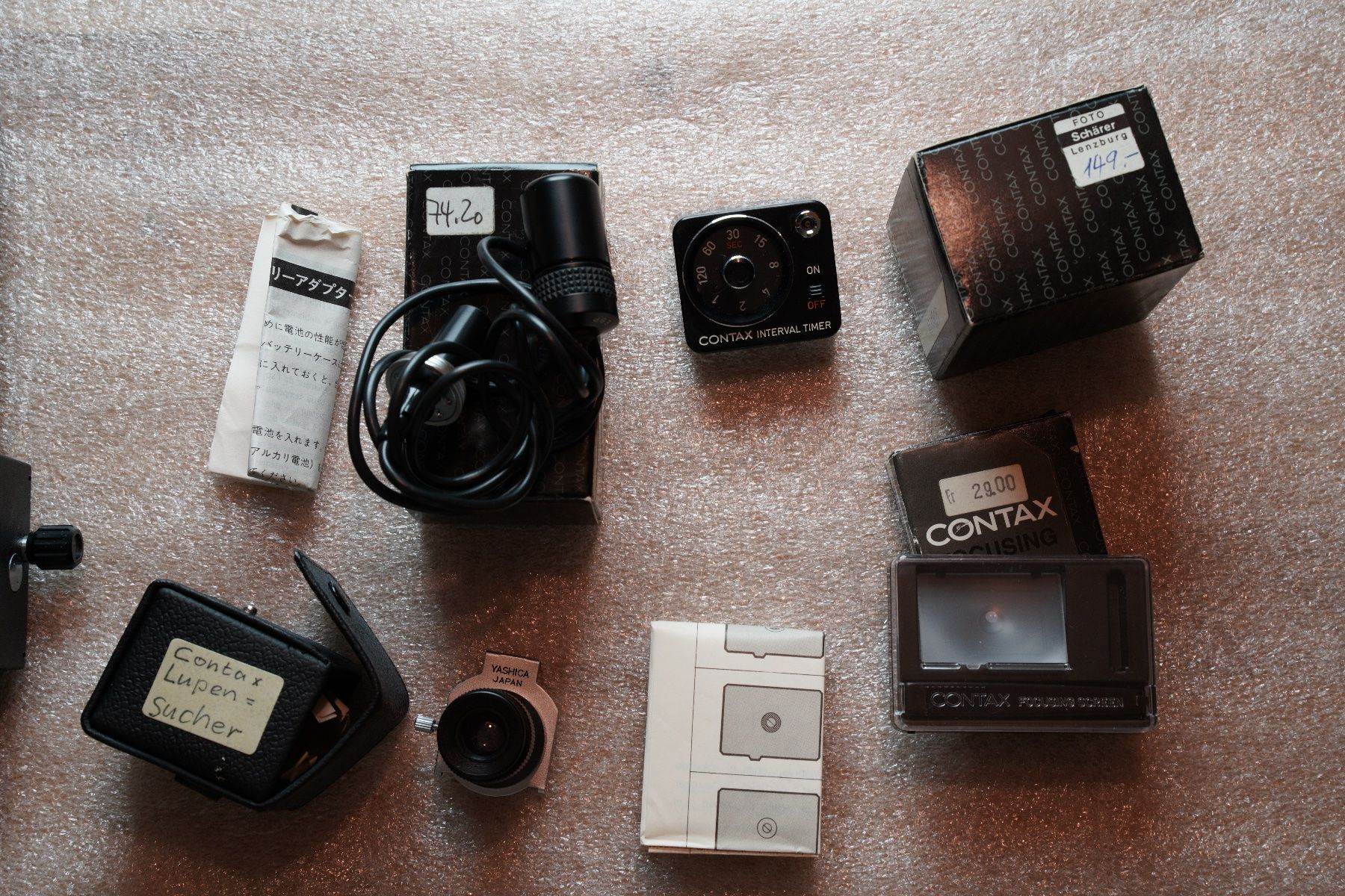 Contax Fotocamera: Contax Auto Extension Bellows+Slide copier+Focusing Rail... – Usato da Dagmersellen venduto da sim_zqh8 3