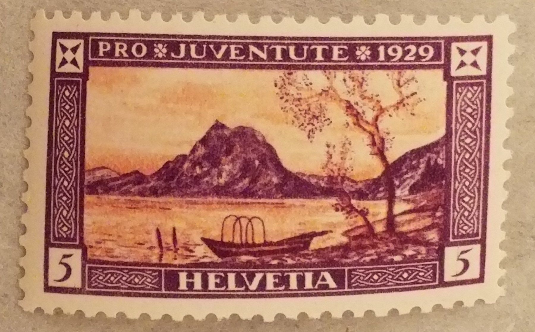 Alle Briefmarken: 1012) Abart  Strich duruch 5 postfrisch – Gebraucht aus Baden von Eggi 1