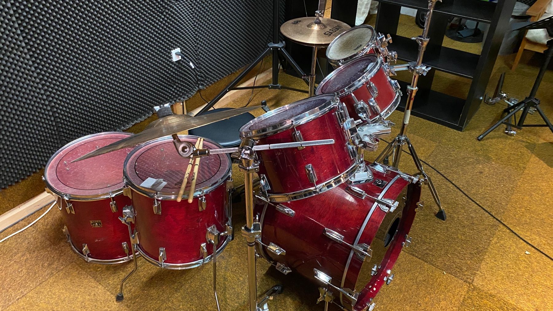 Strumenti musicali: Tama Superstar Vintage Drumset – Usato da Jona venduto da Tombuktu 1
