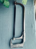 Vintage Metall-Handsäge, Bügelsäge