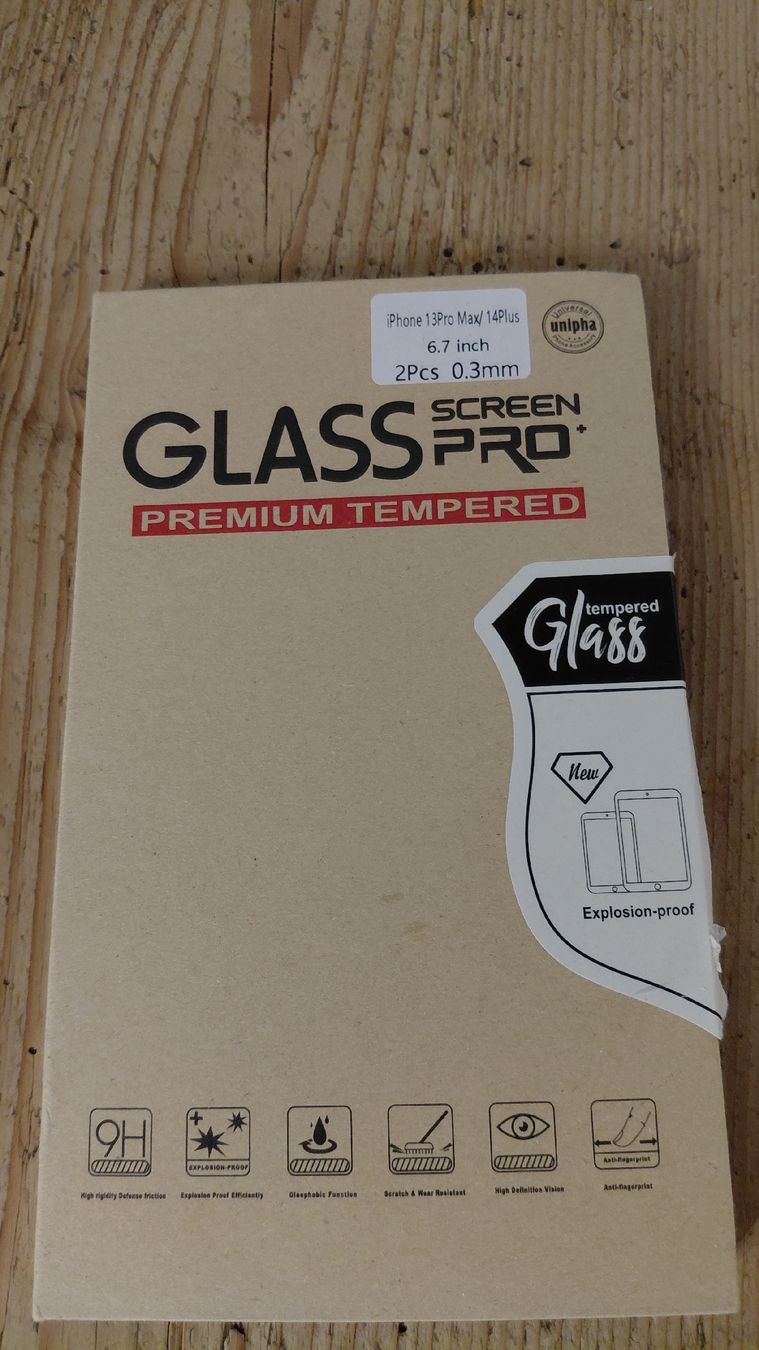 Panzerglass Covers & Schutzfolien: Panzerglas für iPhone13Pro Max oder 14Plus – Neu und originalverpackt aus Münsingen von fanst77
