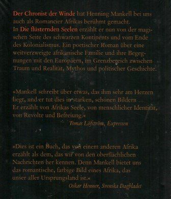 Libri: Die flüsternden Seelen – Nuovo e nell'imballaggio originale da Mauren venduto da Yeelen 1