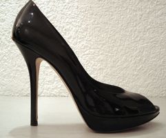 Orig. Christian Dior Lackleder Pumps Gr. 38