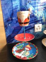 Etagere Weihnachtsgeschirr Weihnachtsdeko Geschirr Tischdeko