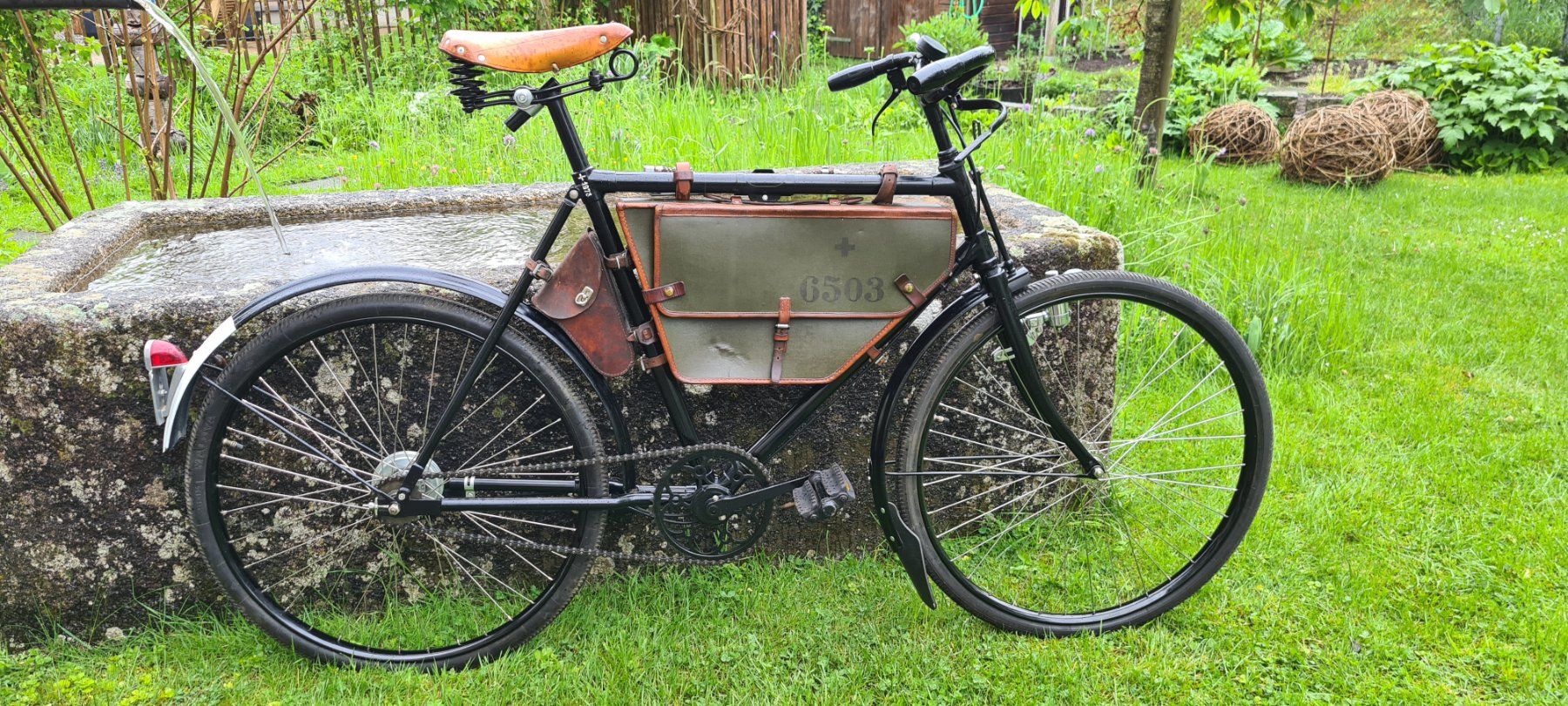 Schweizer Armee Biciclette: Militärvelo mit Rahmentasche – Usato da Strengelbach venduto da fah09