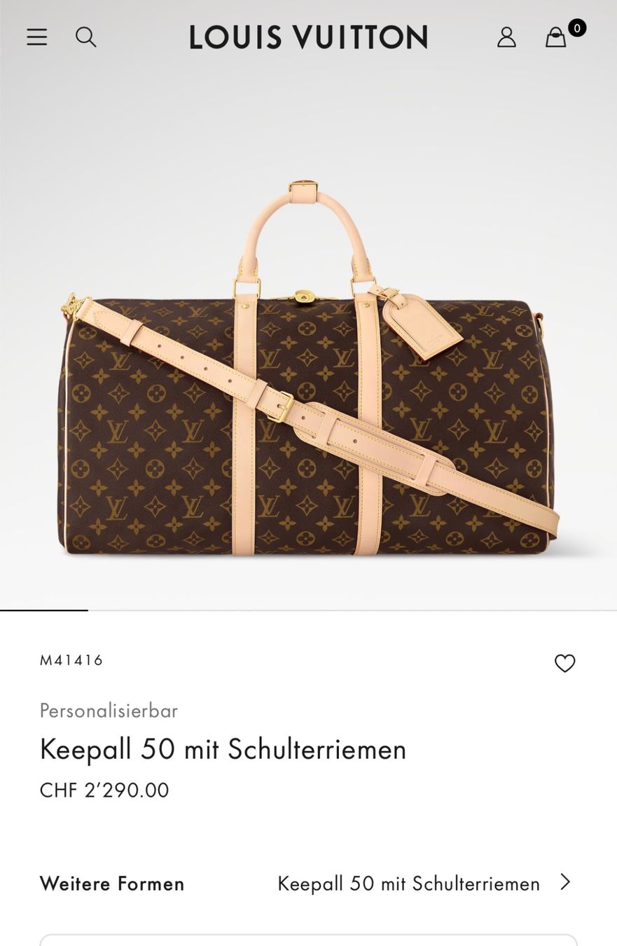 Louis Vuitton Borse: Louis Vuitton Keepall 50, wie neu – Nuovo (secondo la descrizione) da Chur venduto da gai_nks6 8