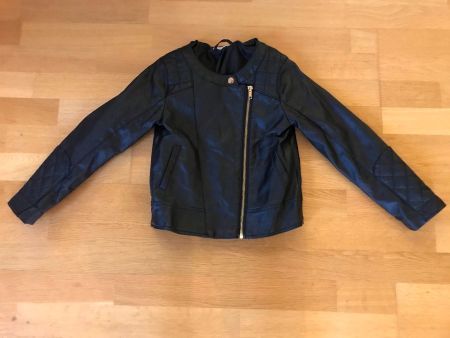Zara Kunstlederjacke