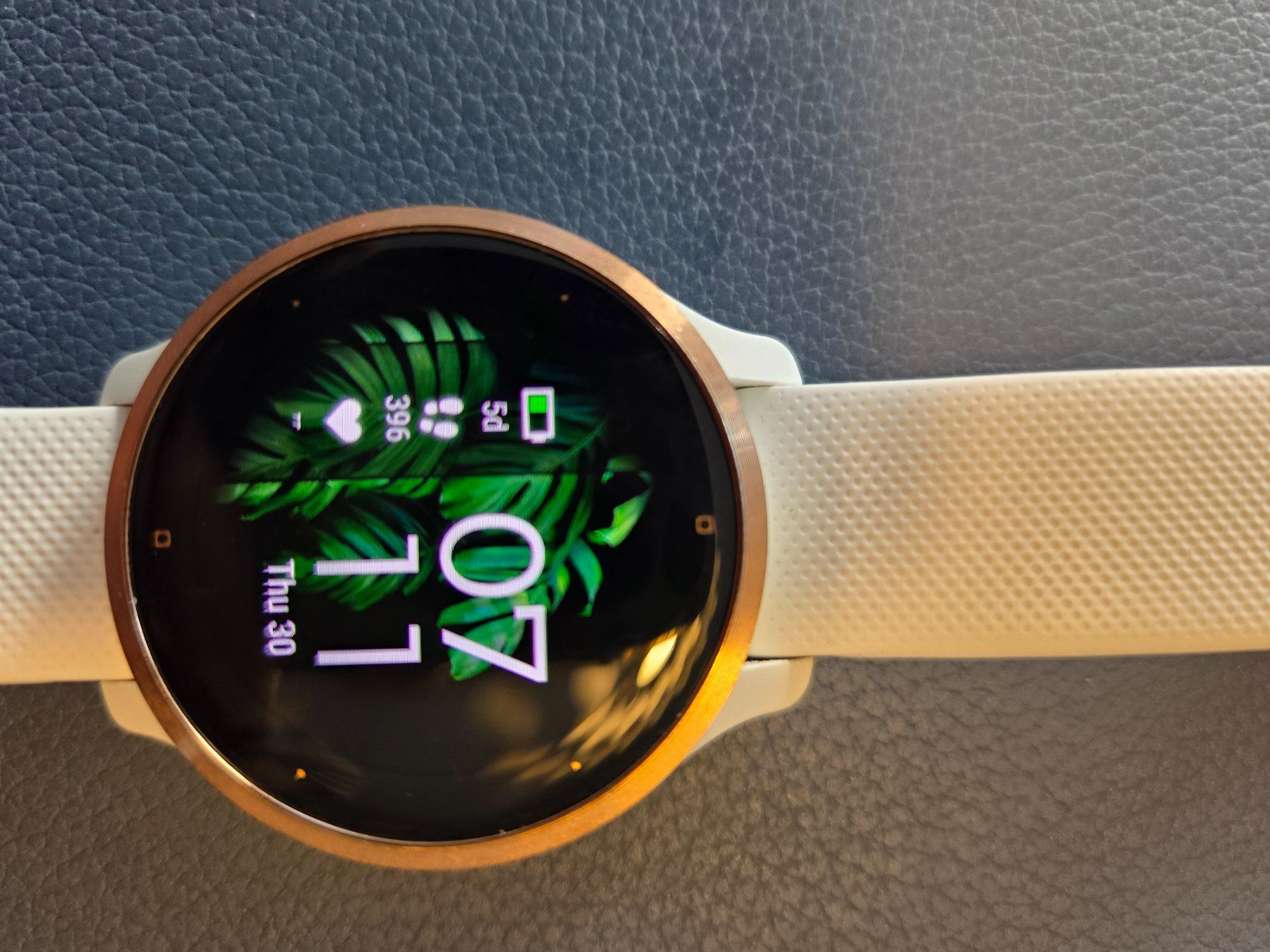 Garmin Smartwatch: Garmin Venu2S Weiss/Gold – Gebraucht aus Steinhausen von magzug 1
