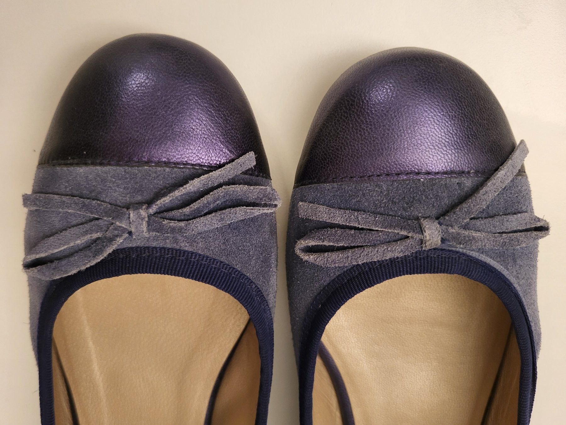 Max & Moi Scarpe da donna: Max&Moi Ballerinas, Gr. 39 - blau, Leder – Usato da Baar venduto da clar6 6